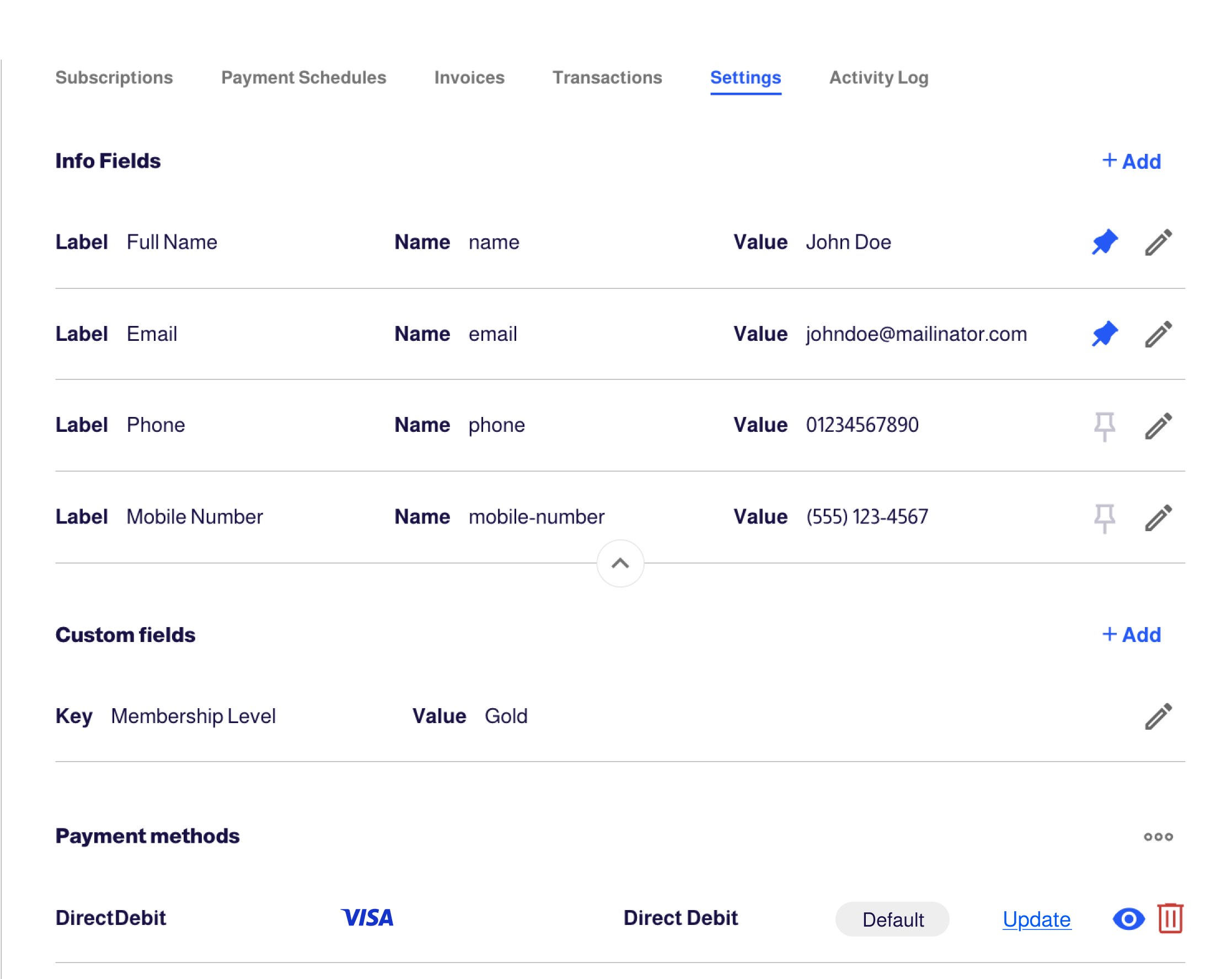 customer-profile-settings