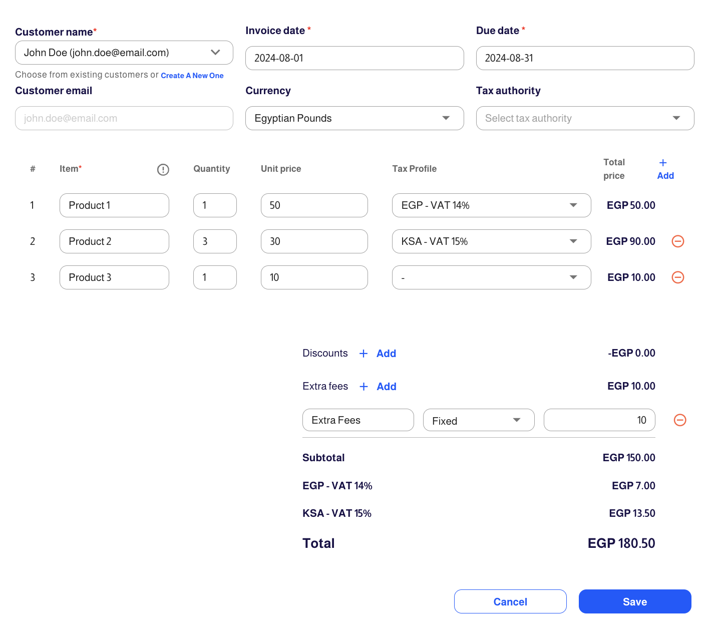 create-draft-invoice