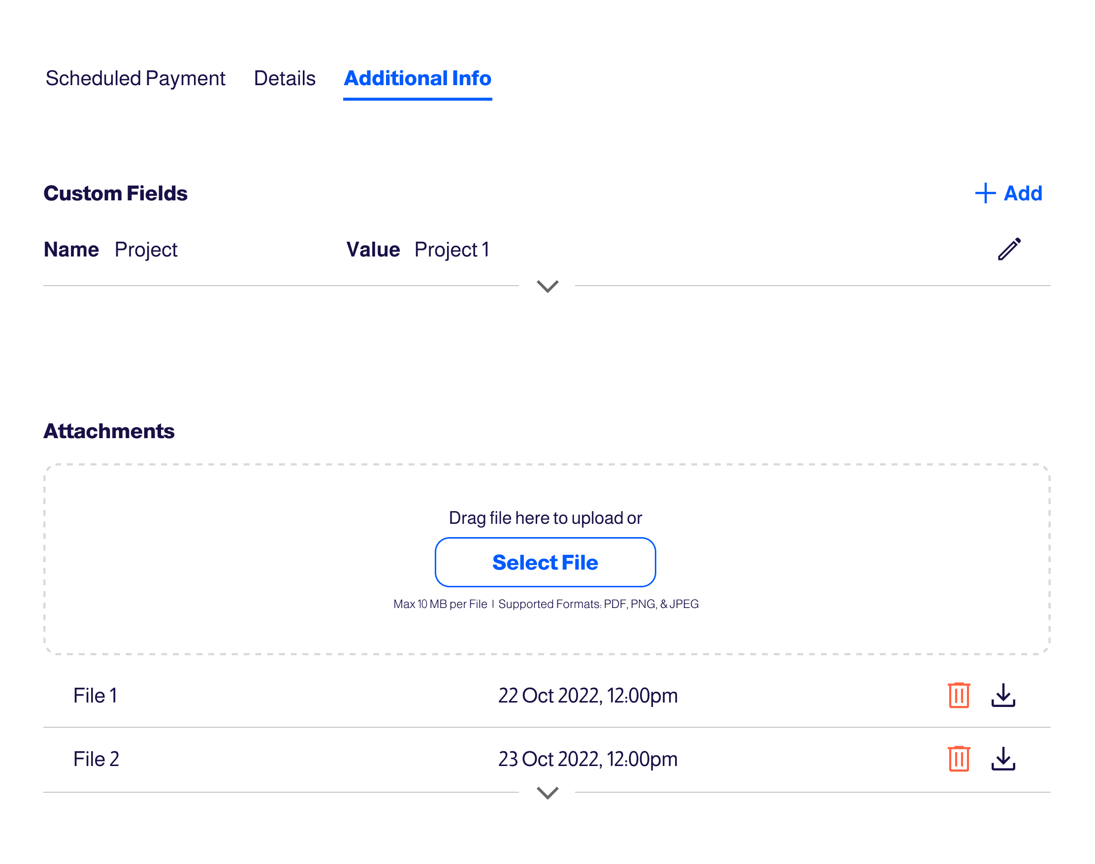 attachment-schedule